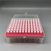 1000ul Laboratorju Mediku Universali Mikropipettes Pipetta Filtru Tips Bil Rack